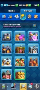 Conta clash royale nv 67