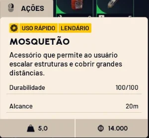 Mosquetão Arc Raiders