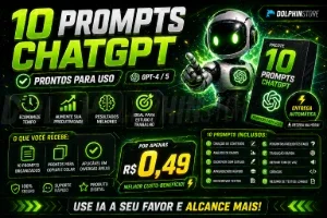 🔥 10 Prompts Chatgpt 2026 🤖 Gpt-4/5 + Conteúdo Pronto