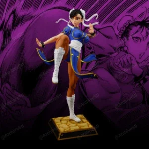 Chun Li Street Fighter Stl 3D Print