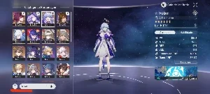 Hsr Firefly, Acheron, Robin, Bothill, Kafka, Black Swan e +