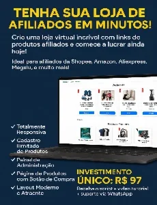 Sistema "Loja link de afiliados"