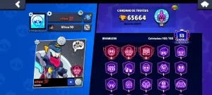 Conta Braw Stars 70K De Troféu
