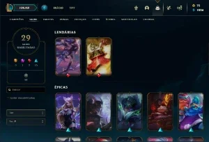 Conta lol e valorant mmr bom