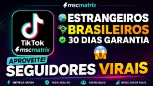 🚨(PROMOÇÃO) - Seguidores TIKTOK a partir de R$ 4,99🚀