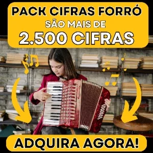 🎶 Pack de Cifras Forró – Mais de 2.500 Cifras para Você