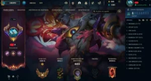 Conta de LOL Gold pra Platina + de 270 skins e 10 prestigios