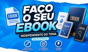 [ Promoção Exclusiva ] - Faço Seu Ebook/Infoproduto