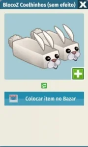 Bloco Coelho Woozworld