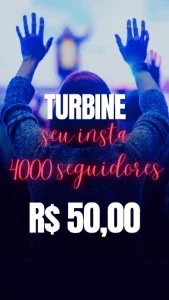 Turbine Seu Instagram Com 4000 Novos Seguidores