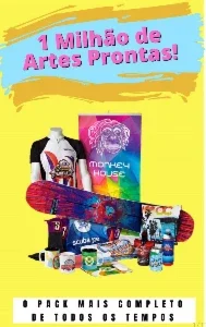 1 Milhão de Artes Prontas Design A maior da Internet Coleção