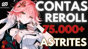 ✨ Wuthering Waves - Contas Reroll com Astrites ✨