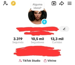 Conta TikTok Shop ativa com 10K seguidores