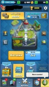 Clash Royale + Clash of Clans ( 2 contas em 1 )