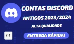 CONTAS DISCORD ANTIGAS 2023/2024 + EMAIL [ALTA QUALIDADE]
