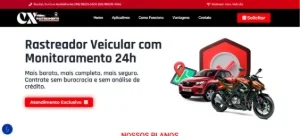 Site para empresa de rastreamento veicular em Wordpress