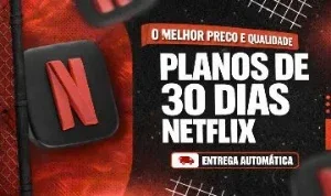 Netflix 4K - Tela Privada Exclusiva Por 30 Dias