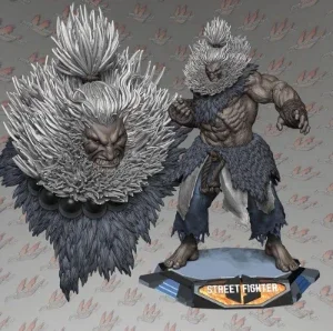 Akuma SF6 - 3D STL