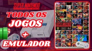 🎮 Todos os Jogos de Super Nintendo no seu Computador