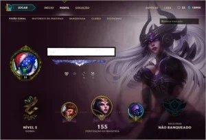 conta League of Legends Diamante 5 ( Season 7 )