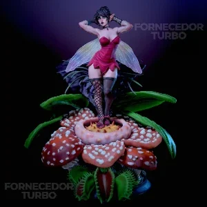 Vita The Goth Fairy 3D - Arquivo .Stl Para Impressão 3D