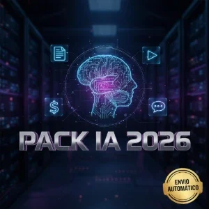 Pack Mestre IA 2026: +5.000 Prompts + Ferramentas Secretas