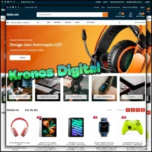 Tema Shopify Rokan + Bônus E Atualizações