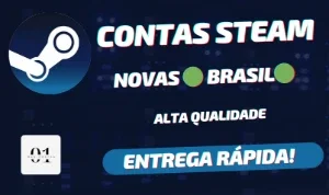 CONTAS STEAM NOVAS 🟢 IP BRASIL 🟢 [ALTA QUALIDADE] + EMAIL