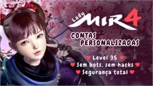 ✅ CONTA MIR4 PERSONALIZADA LVL 35 ✅ | SÓ LOGAR E JOGAR ❤️