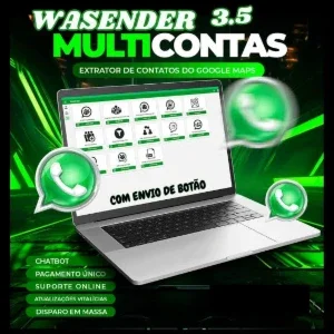 WaSender 3.5.0 Versão ATUALIZADA + chatbot - Versão revenda