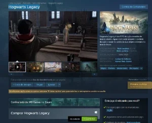 ⭐ Conta Steam Com Hogwarts Legacy + Acesso Email ⭐