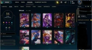 Conta League of Legends