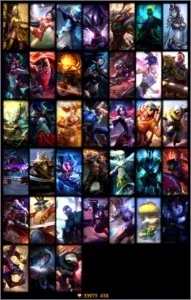 Conta LOL Platina Skins
