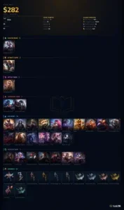 Conta de LOL Silver quase todos os campeoes e jinx exalted