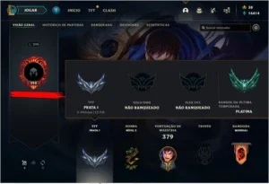Conta de LoL Nv298 Unranked