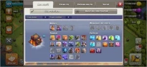 Vendo duas contas de Clash Of Clans CV10 mediano e CV8 Full