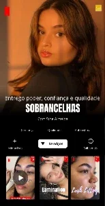 Link da bio e LP Estilo Netflix EDITAVEL CANVA E WORDPREES