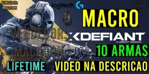 Macro - Xdefiant (Vitalicio) - Mouses Logitech
