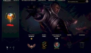 conta lol varias skins
