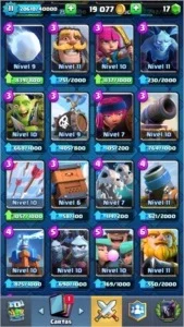 Conta Clash Royale Nv11 Full Cartas