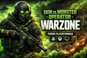Skin Da Monster Operator – Warzone ✅ Todas Plataformas