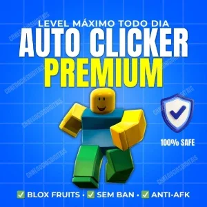 Auto Clicker Roblox Premium Farm Infinito Blox Fruits & Mais