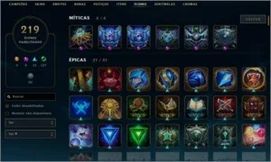 Conta de lol Diamante 4