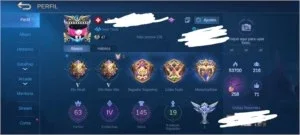 Conta com várias skins raras