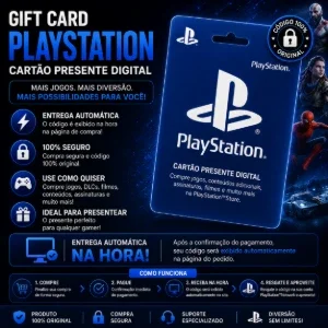 🎮 R$ 35 Gift Card PlayStation Store