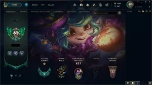 CONTA LOL LVL 340 - PLATINA 1 - ULTIMATE UDYR + 97 SKINS