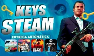 Steam Keys Aleatórias | Steam Key De Jogos R$70,00 - R$500