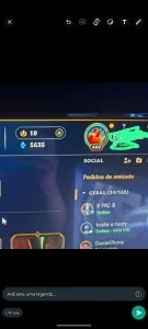 Conta lol com 352 skin 5 prestigio de 5 ultimamente e 9 pres