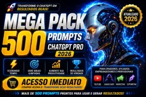 Mega Pack +500 Prompts Chatgpt Pro 2026