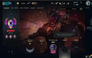 Conta com TODOS os champs e 210 Skins ( Nivel 491 ) 100k+ EA